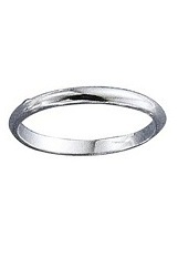 gorgeous itsy-bitsy silver baby ring